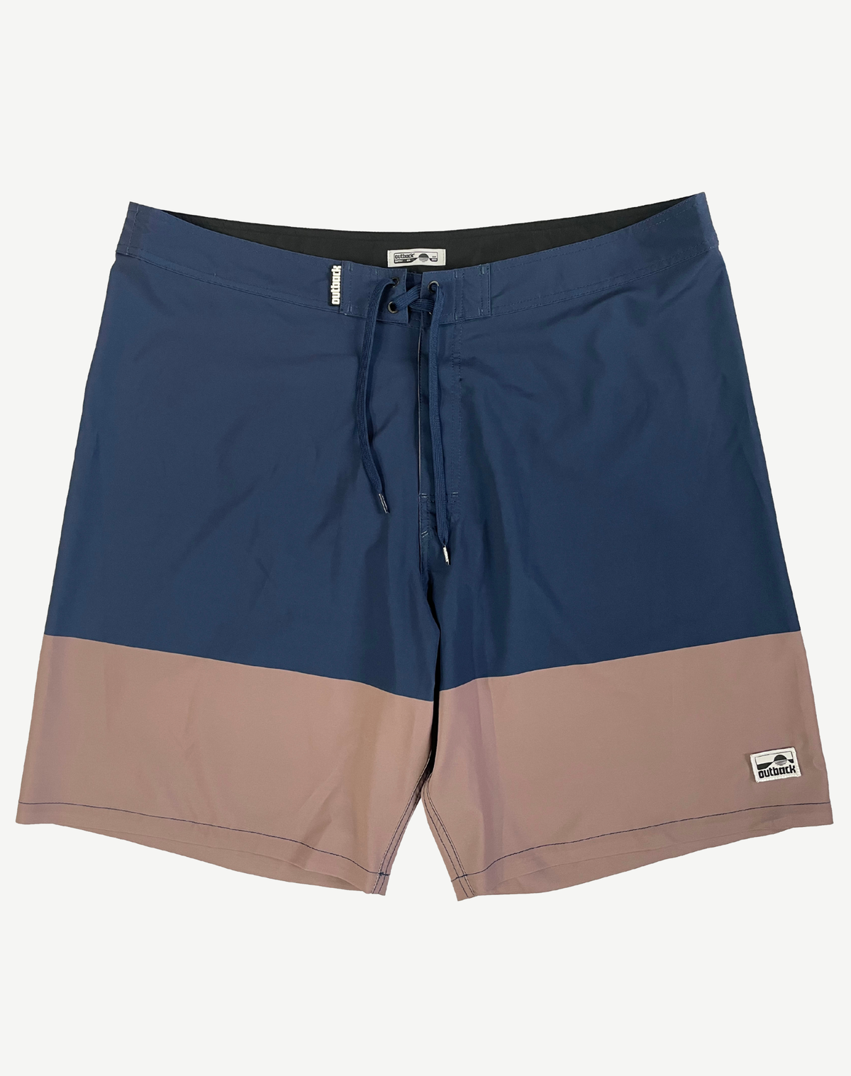 Men's King Size Rigid Waist Boardshorts - Navy Outback Supply Co
