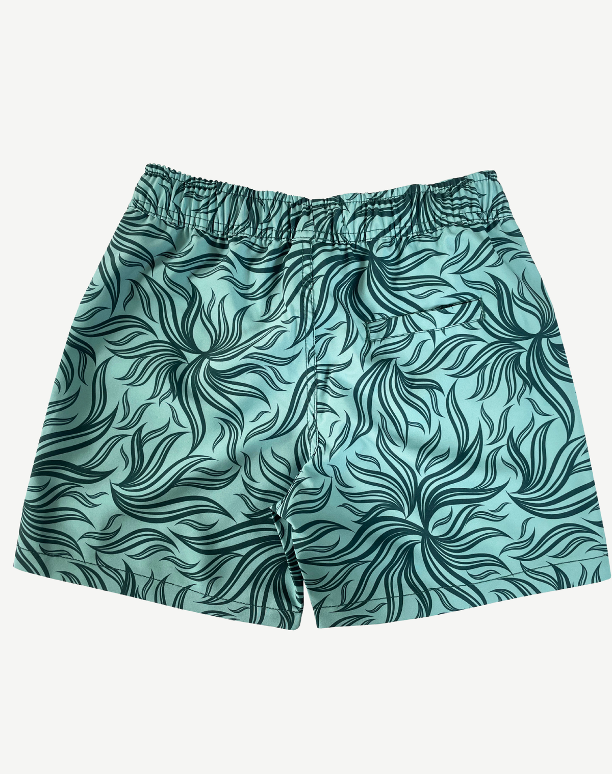 Boys Elastic Waist Boardshorts - Teal Outback Supply Co