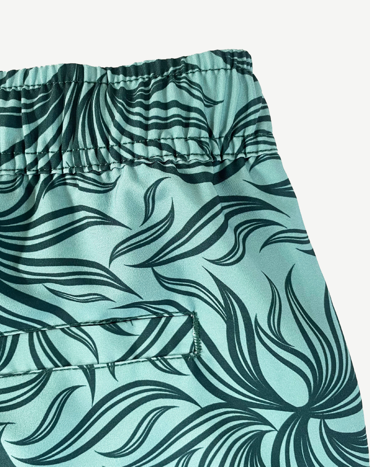Boys Elastic Waist Boardshorts - Teal Outback Supply Co