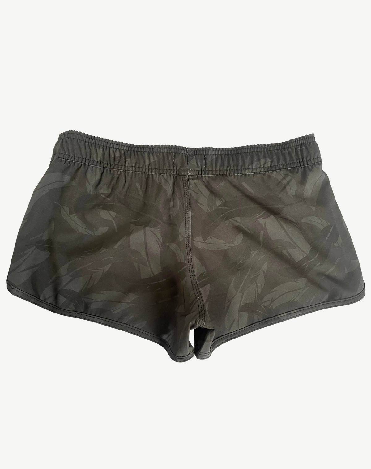 Womens Elastic Waist Boardshorts - Charcoal Outback Supply Co
