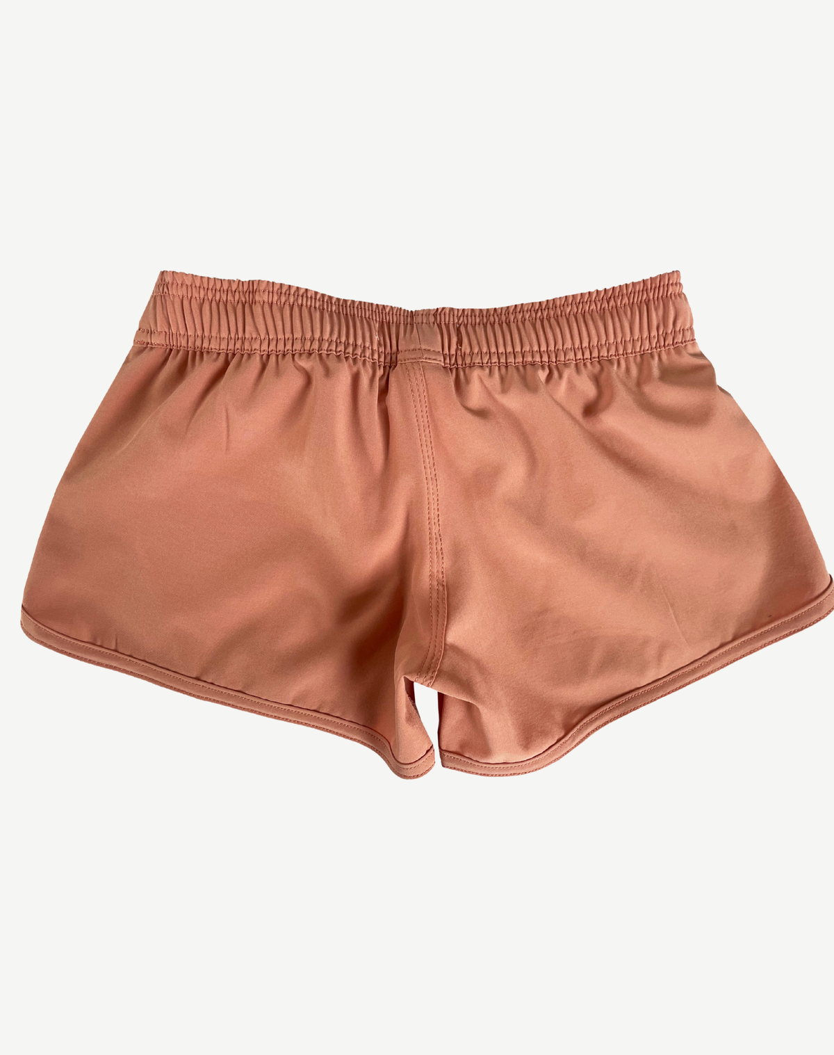 Girls Elastic Waist Boardshorts - Peach Outback Supply Co