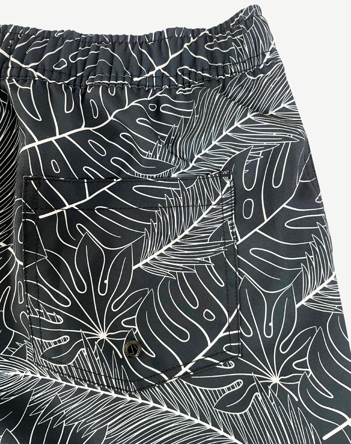 Men's Elastic Waist Boardshorts - Navy Outback Supply Co