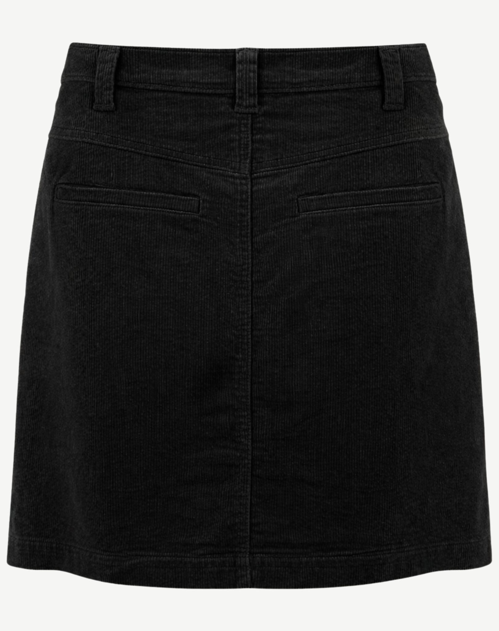 Womens Corduroy Skirt - Black Outback Supply Co