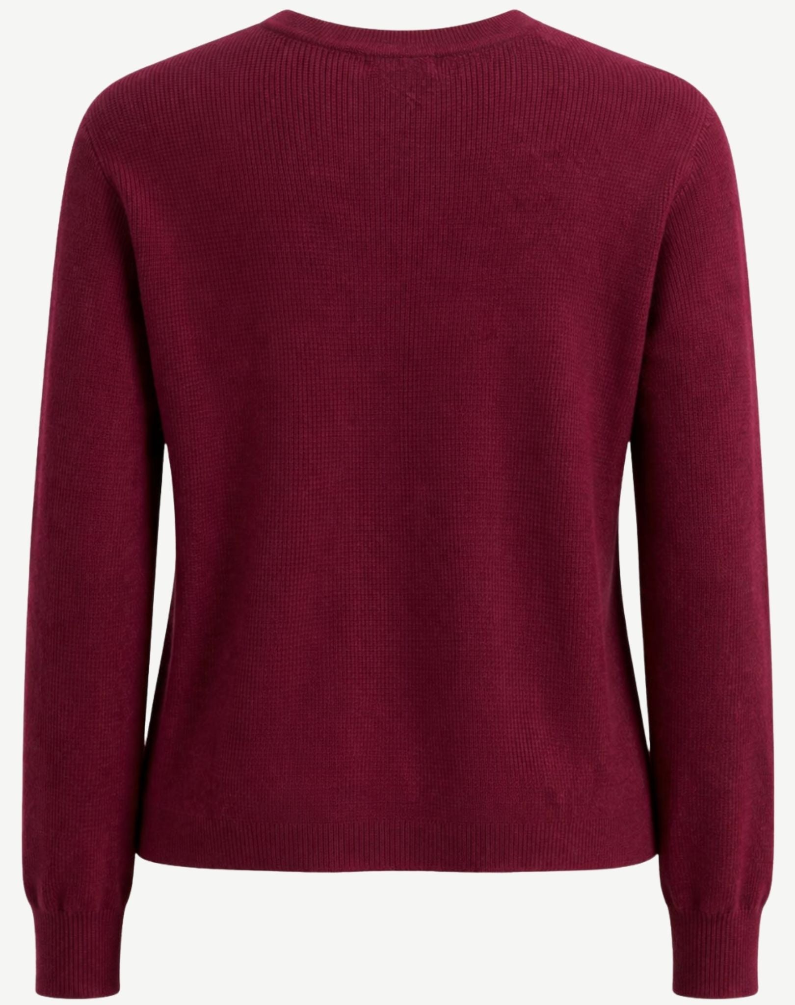 Henley Knit Sweater - Wine Outback Supply Co