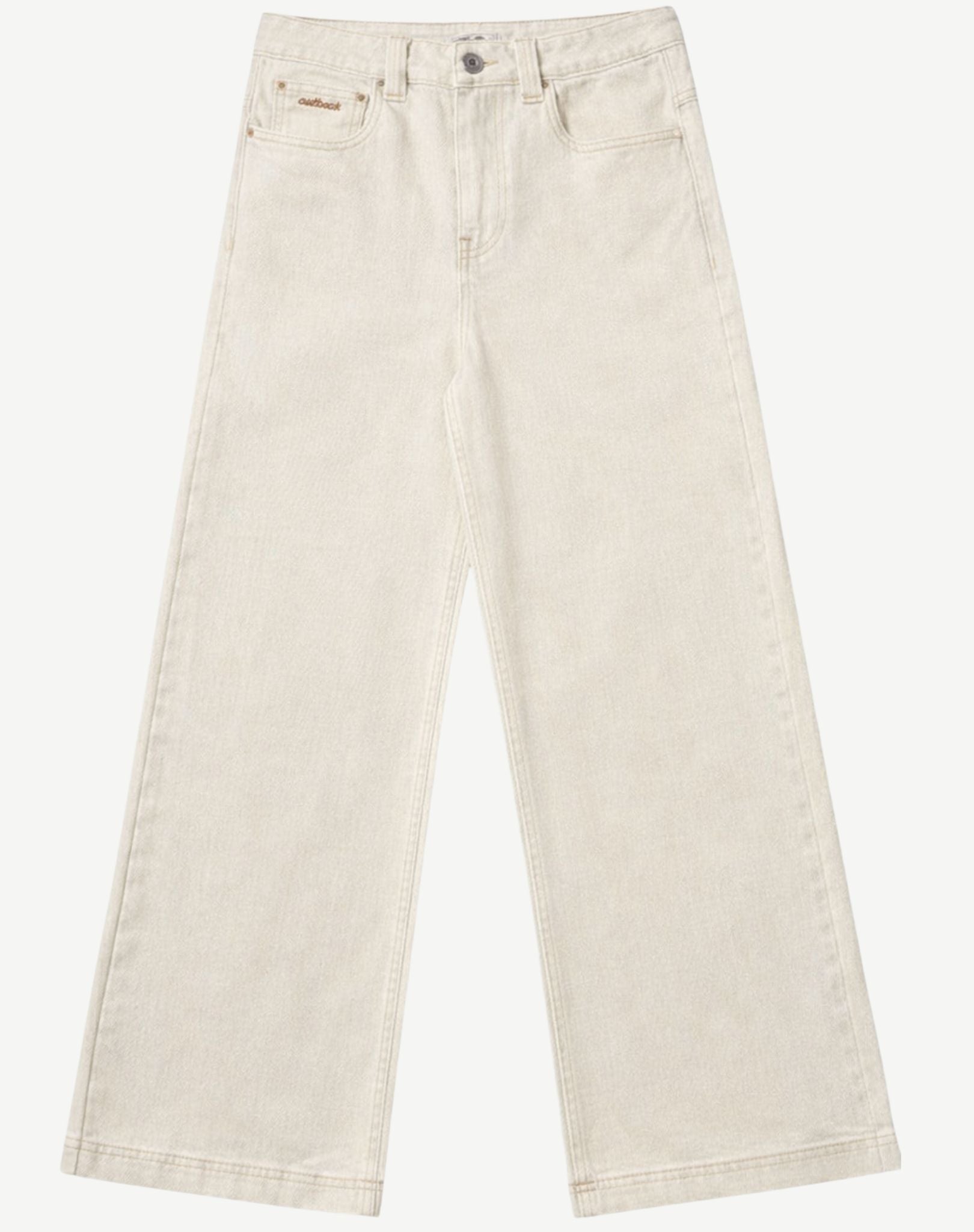 Pinnacles Wide-Leg Jean - Ecru Outback Supply Co