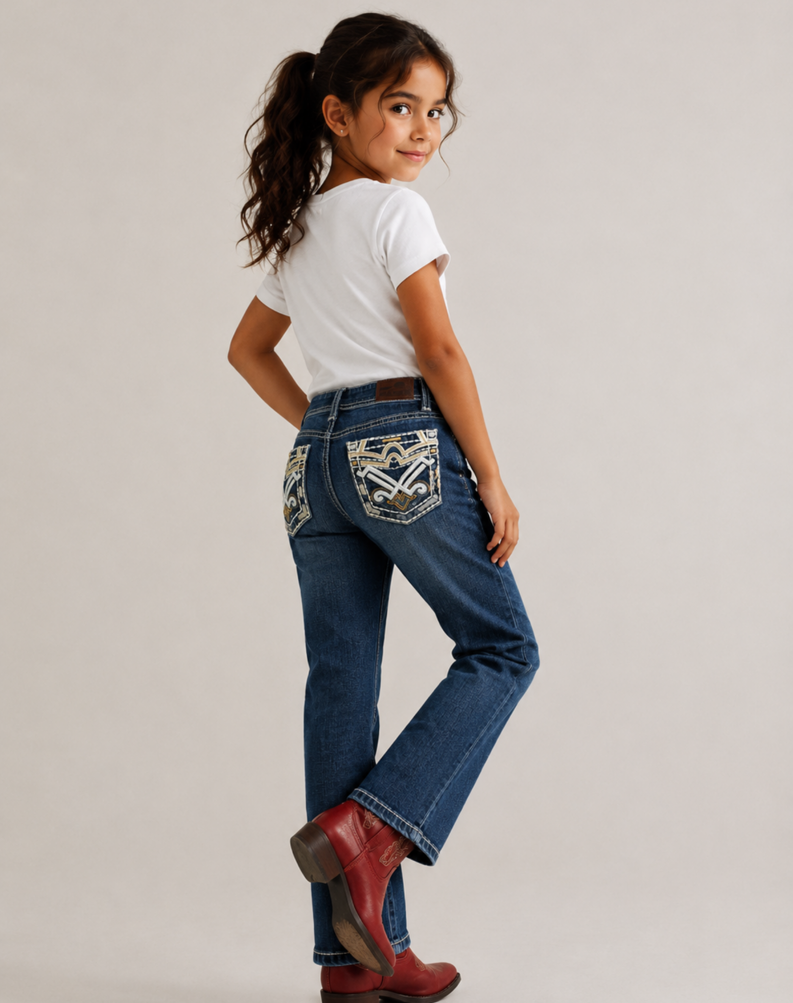 Girls Embellished Jeans Outback Supply Co