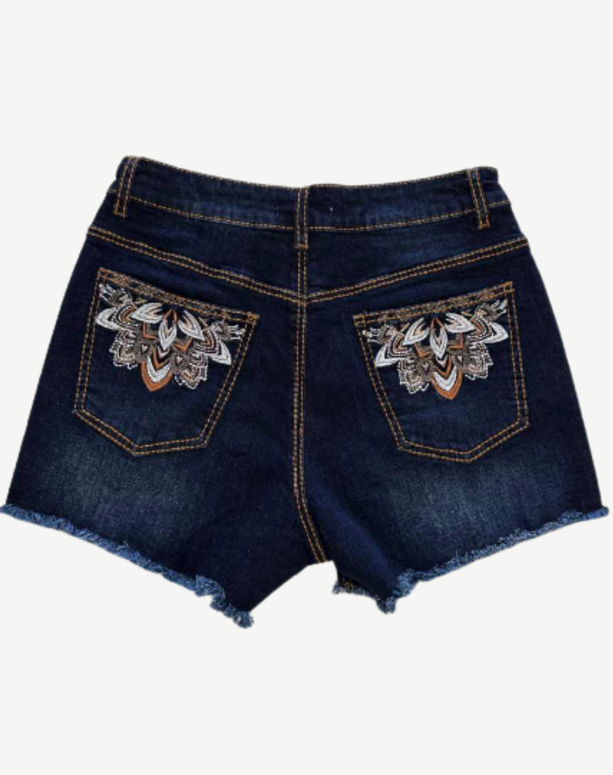 Kimberley Women’s Embellished Mid Rise Denim Shorts Outback Supply Co