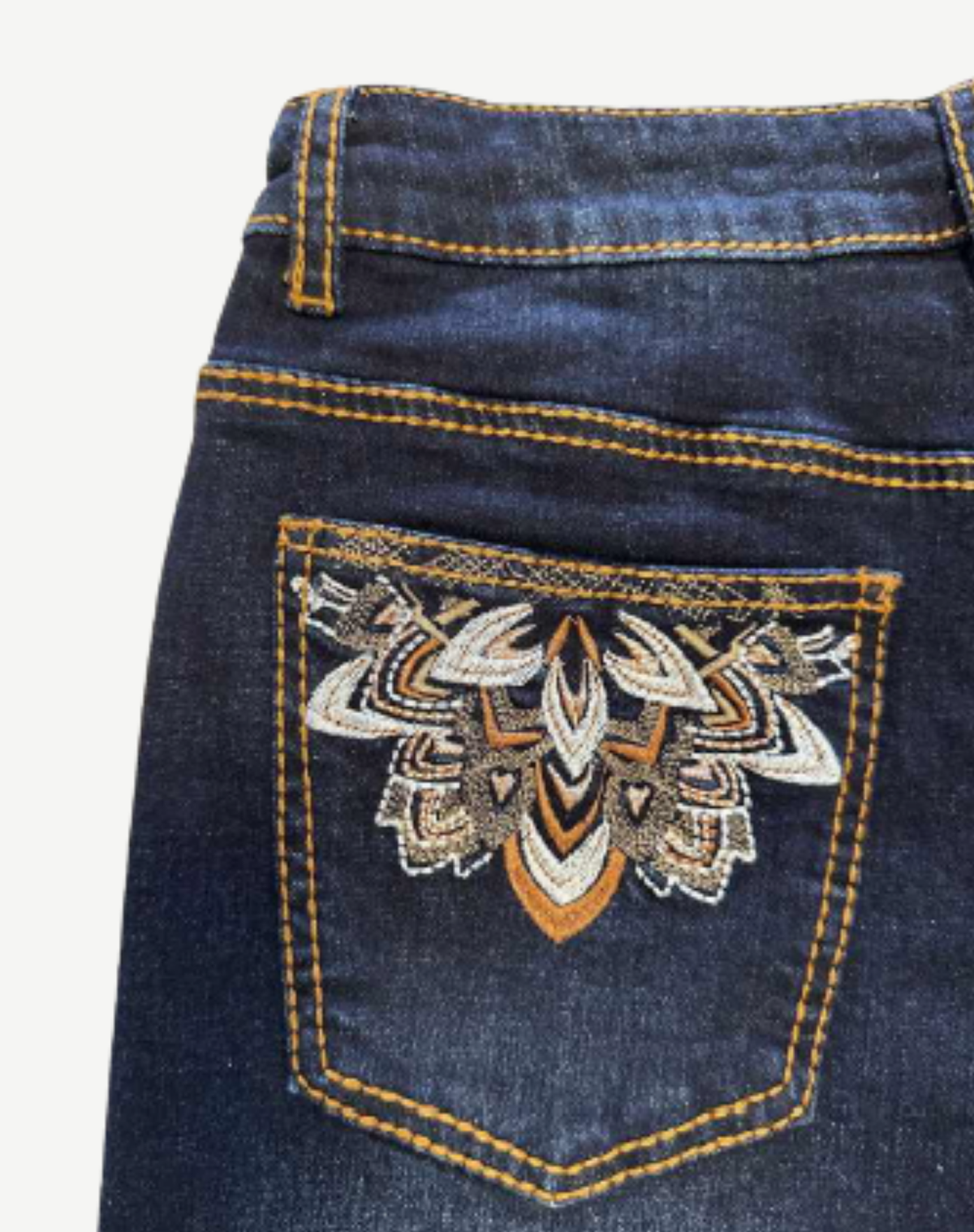 Kimberley Women’s Embellished Mid Rise Denim Shorts Outback Supply Co