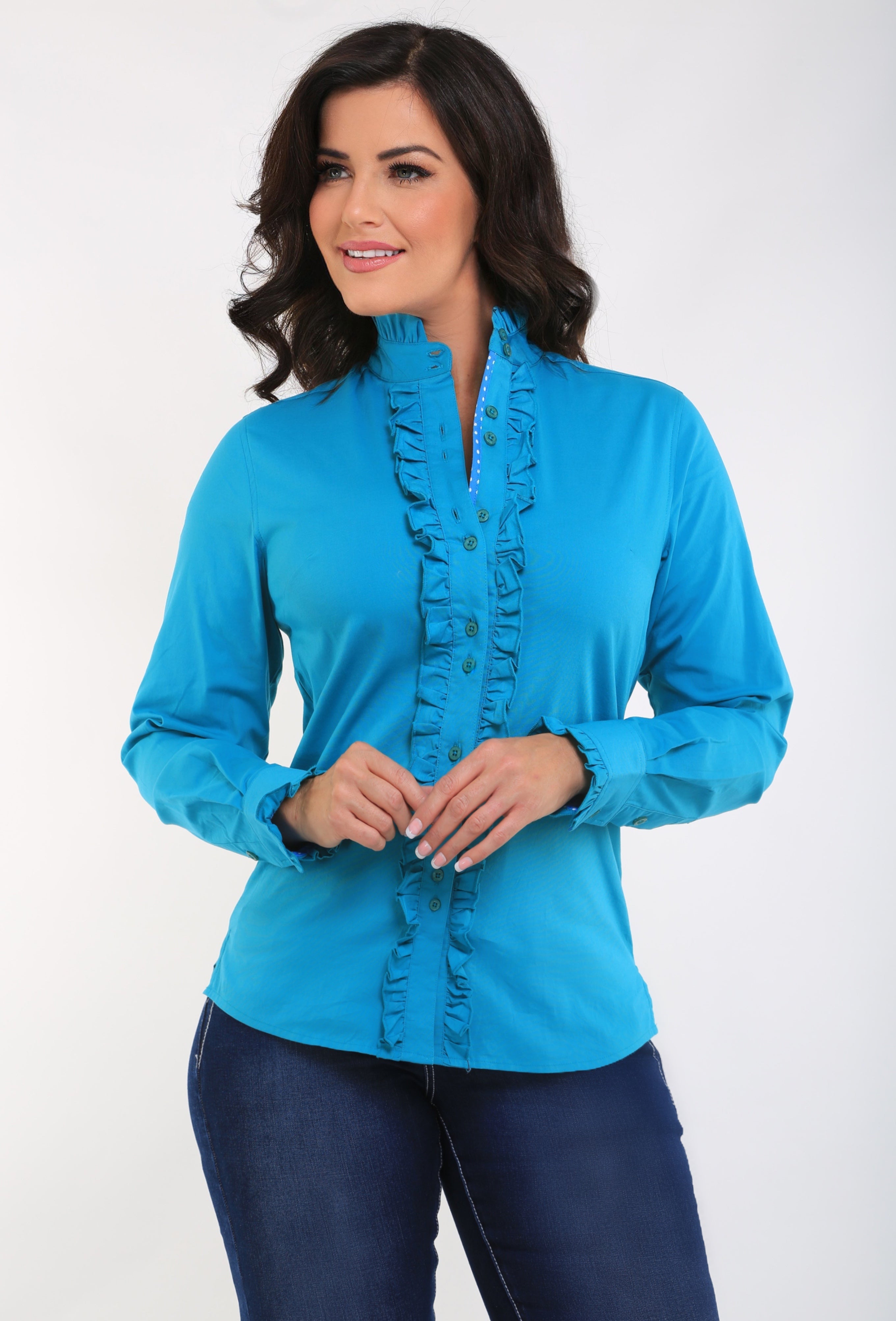 Sea Ruffle Shirt Outback Supply Co