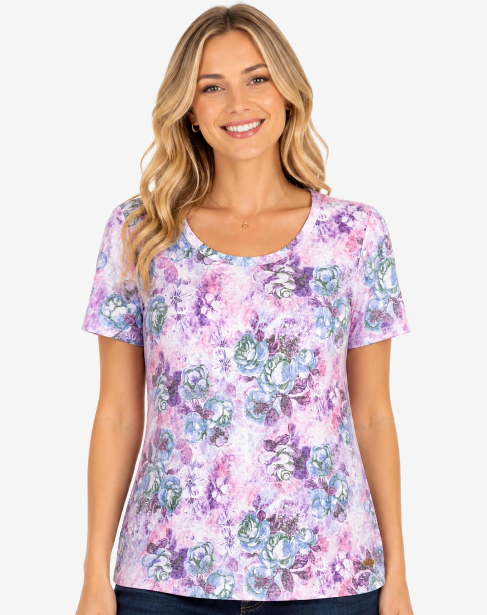 Primrose Floral Print Tee Outback Supply Co