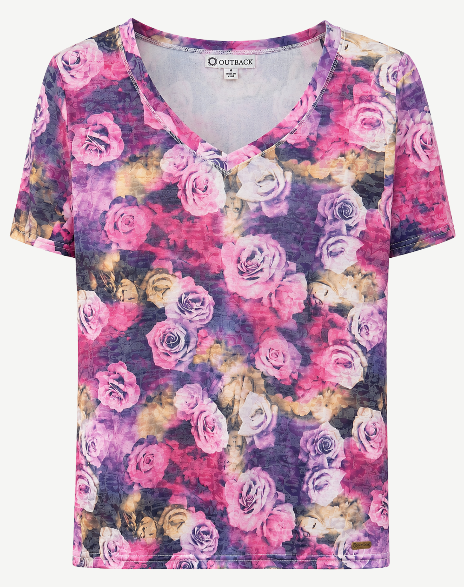 Sorbet Floral Print Tee Outback Supply Co