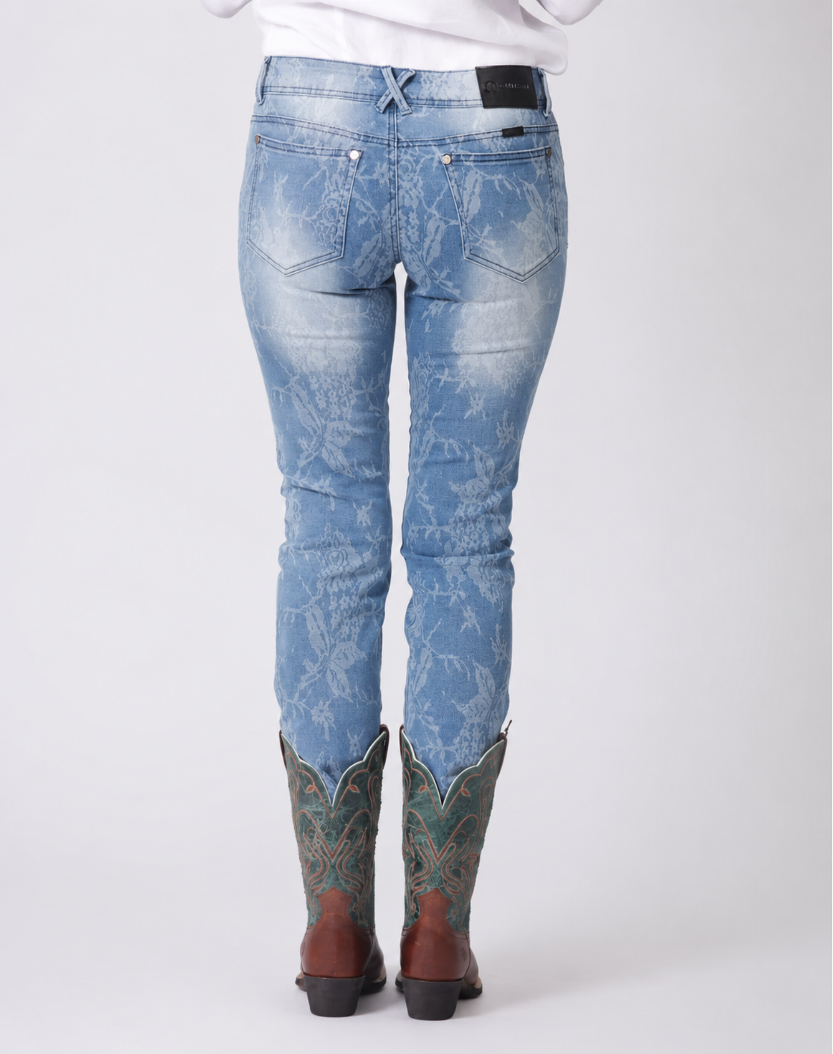 Lace Skinny Leg Jeans Outback Supply Co