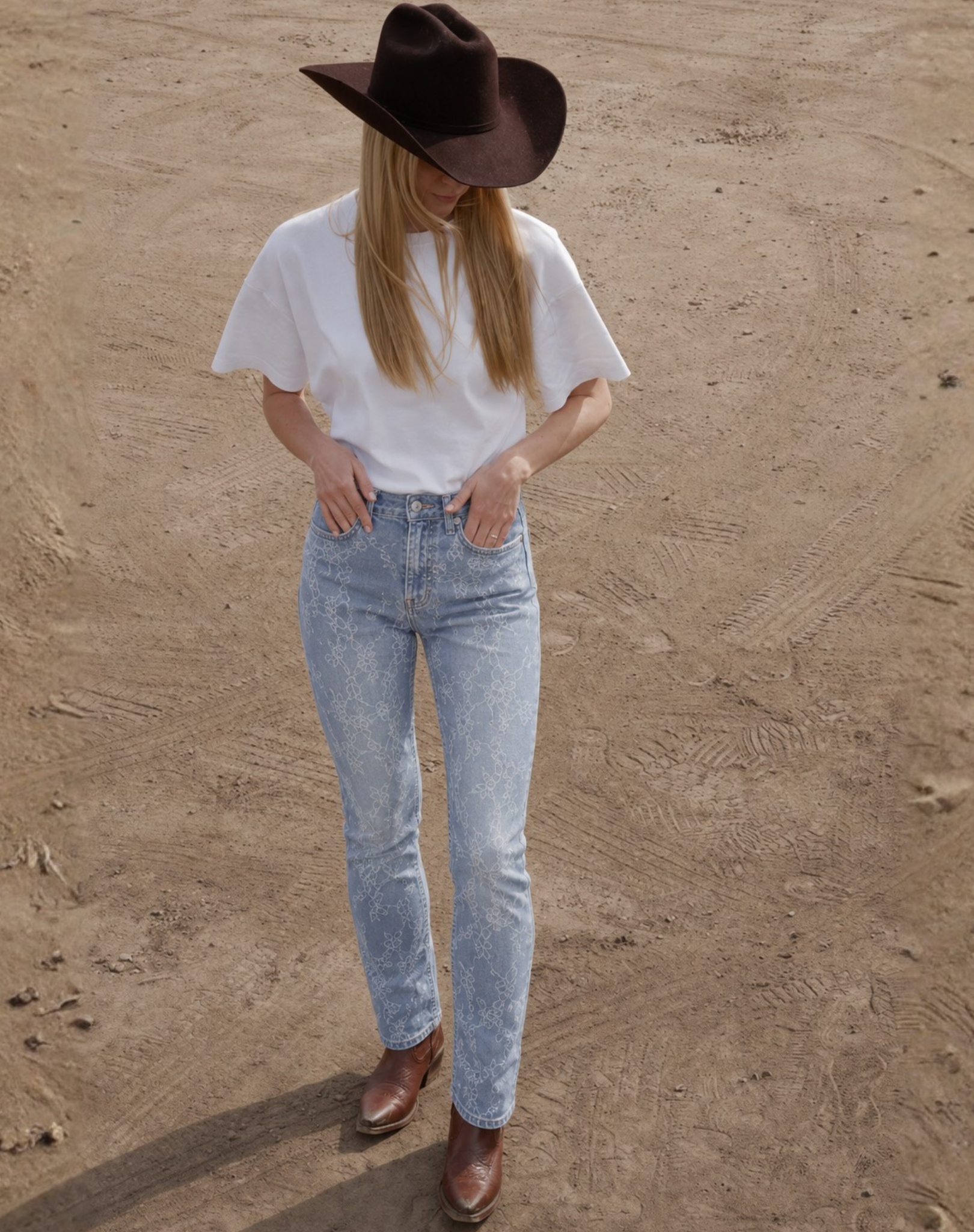 Lace Skinny Leg Jeans Outback Supply Co
