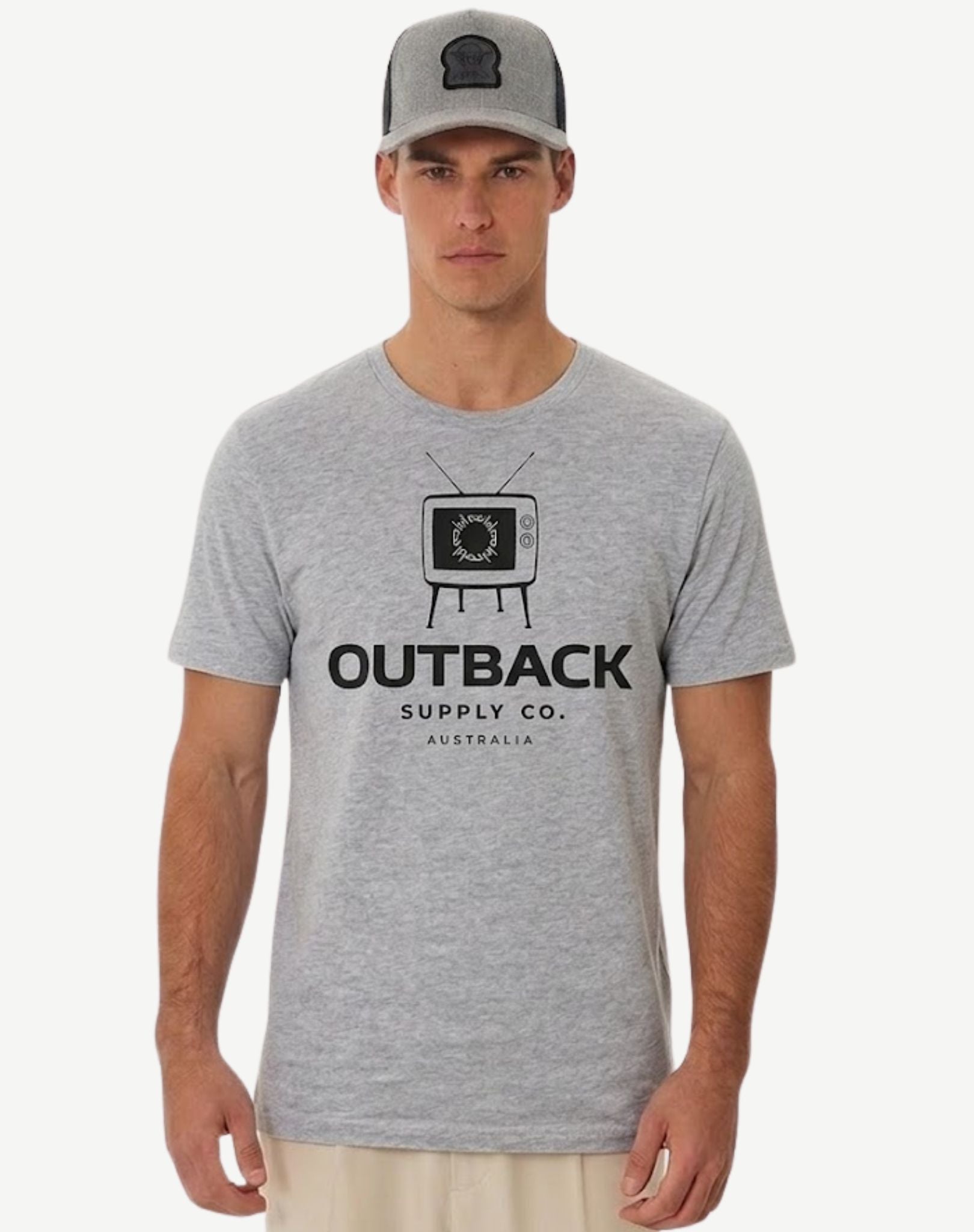 Outback TV T-Shirt - Grey Outback Supply Co