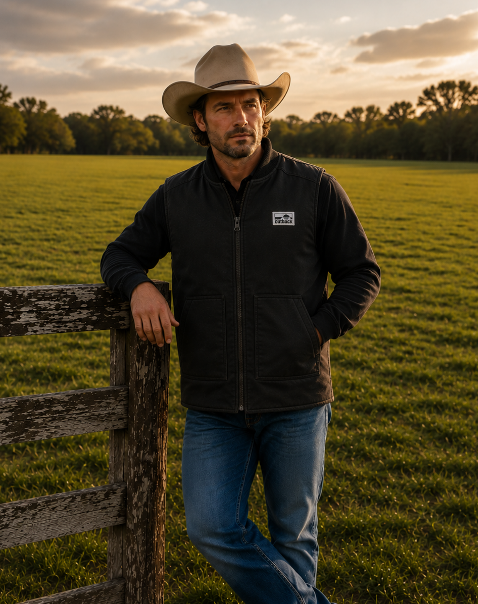 Rangebound Vest - Black Outback Supply Co