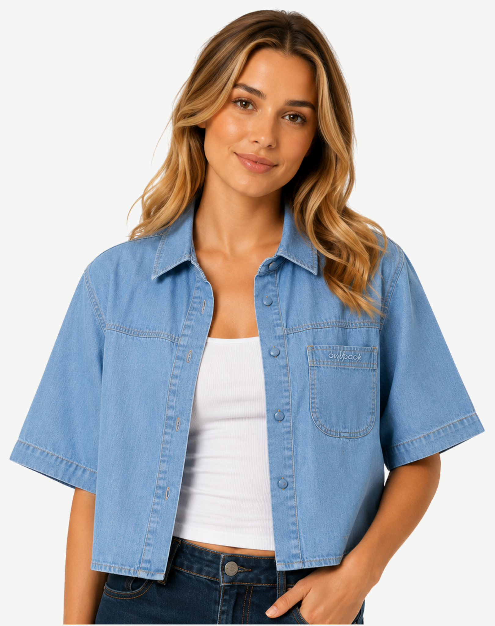 Urban Supply Box Shirt - Denim Outback Supply Co