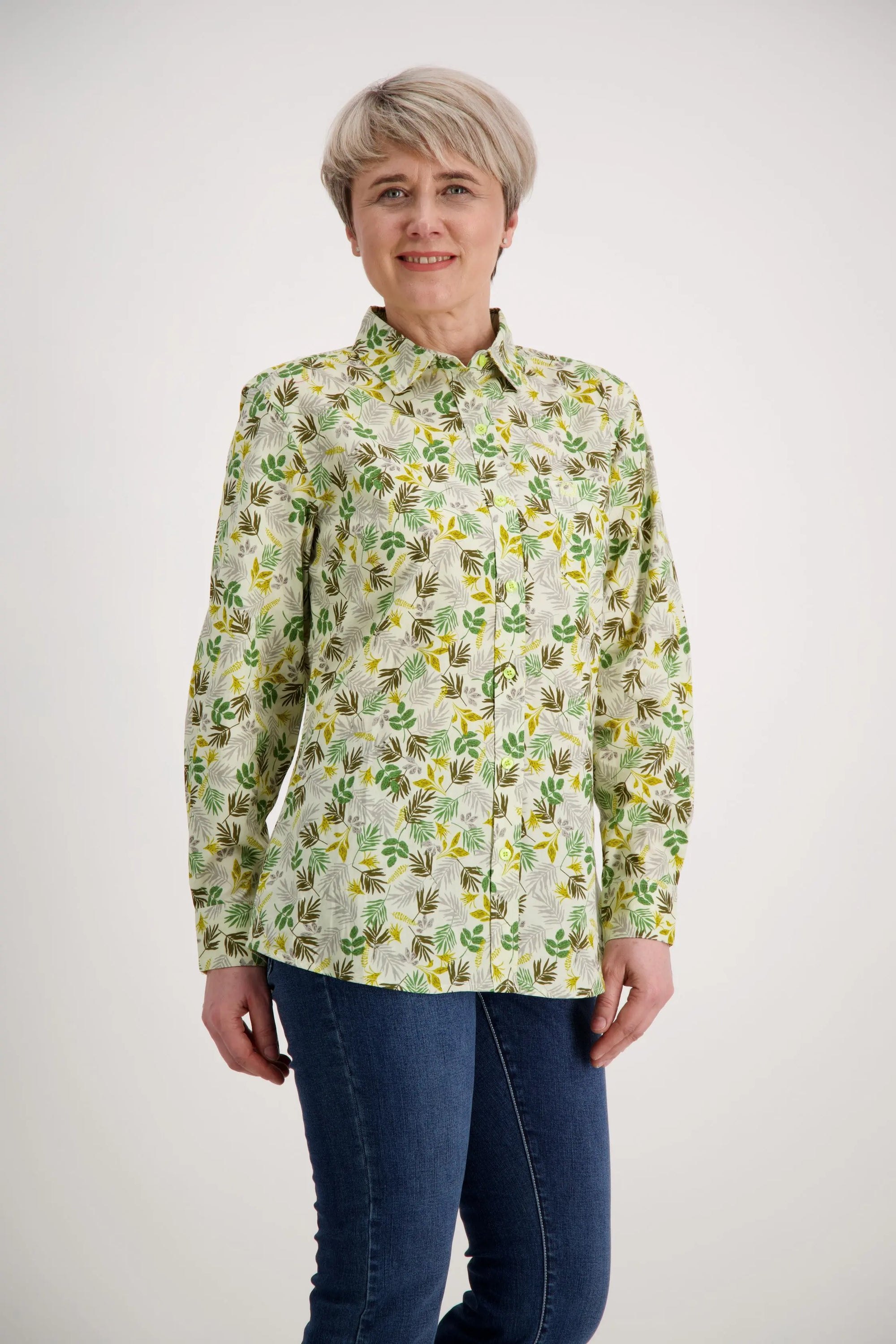 White Yellow Classic Cotton Shirt Outback Supply Co
