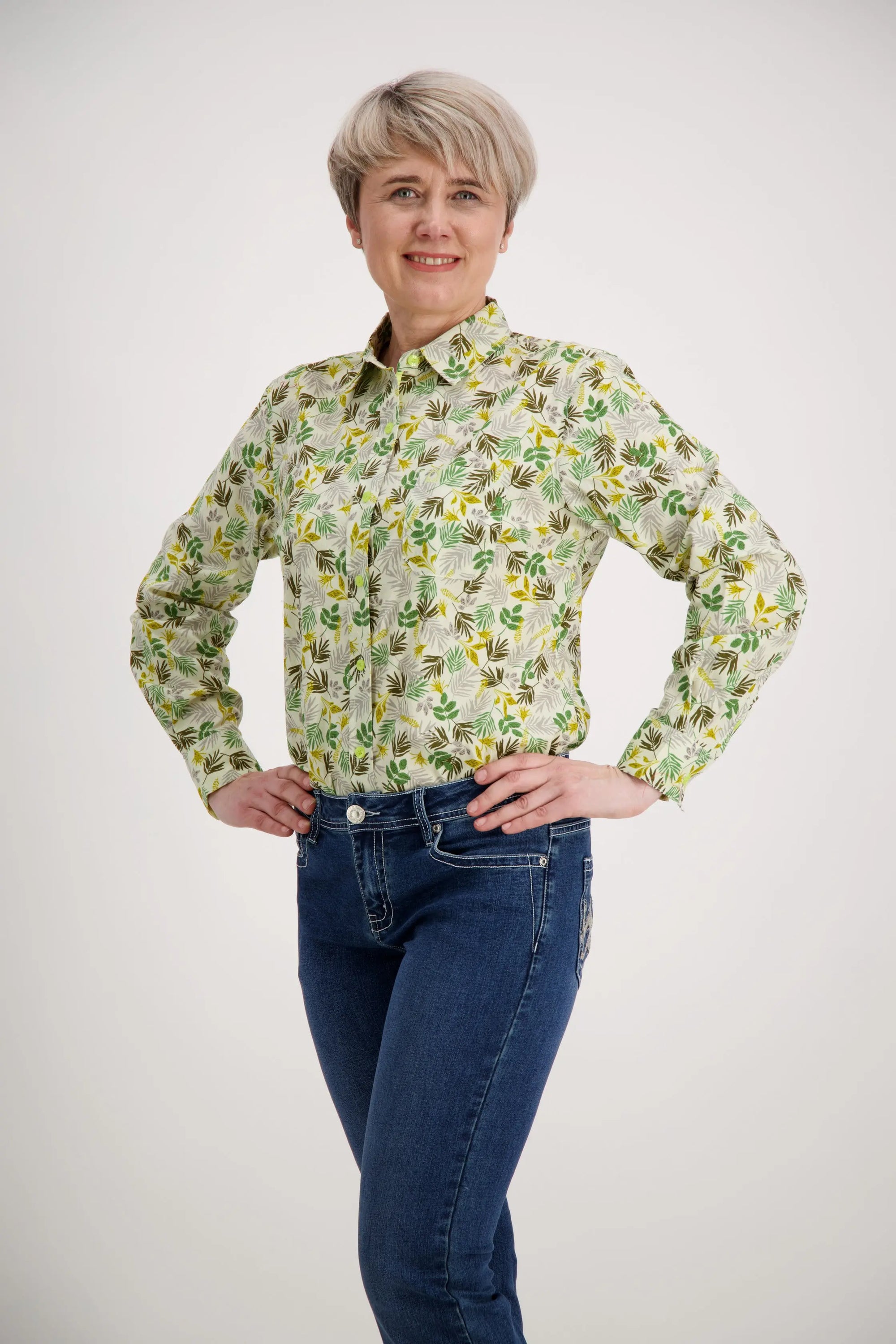 White Yellow Classic Cotton Shirt Outback Supply Co