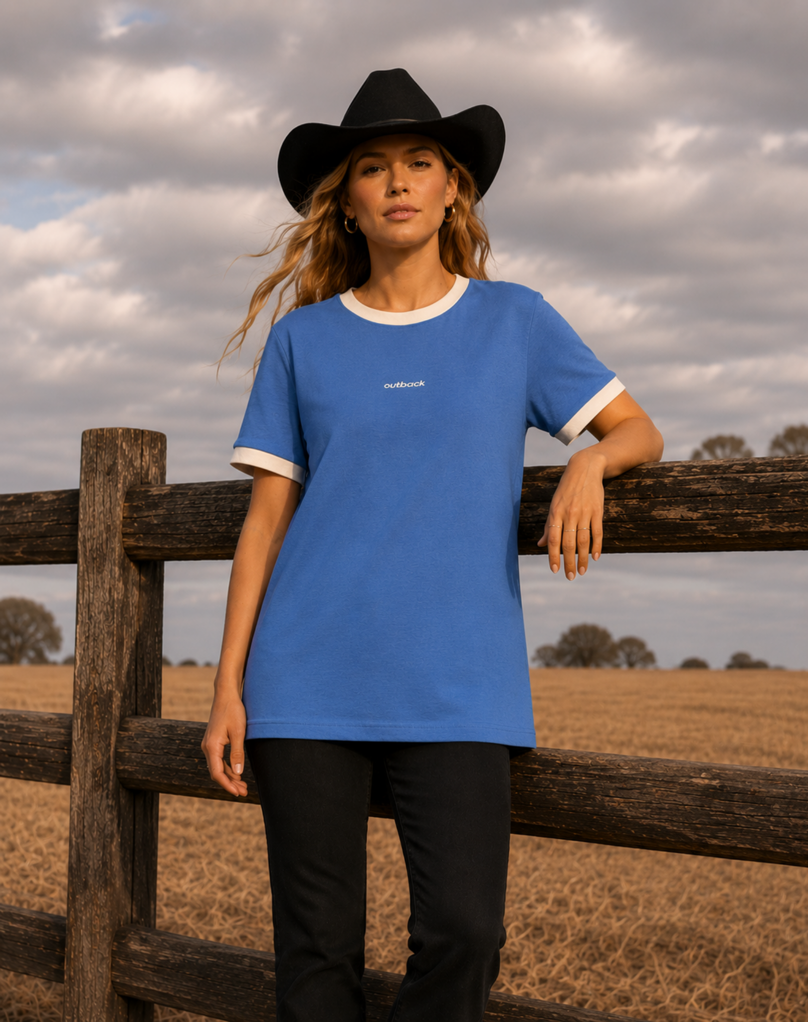 Wildwave Tee - Sky Outback Supply Co