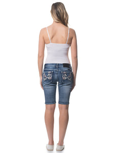 Amelia Fitted Denim Shorts Outback Supply Co