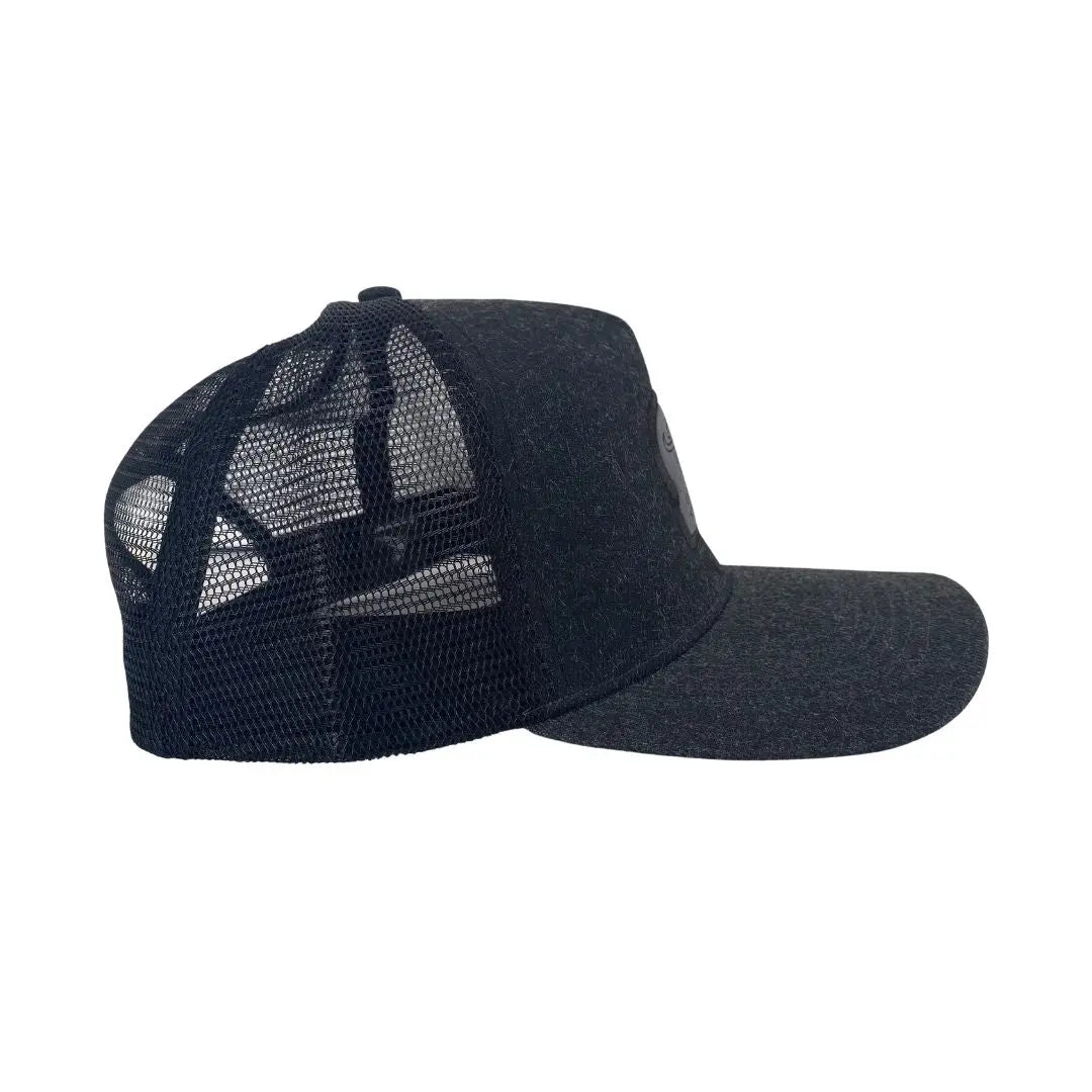 Black Trucker Cap Outback Supply Co