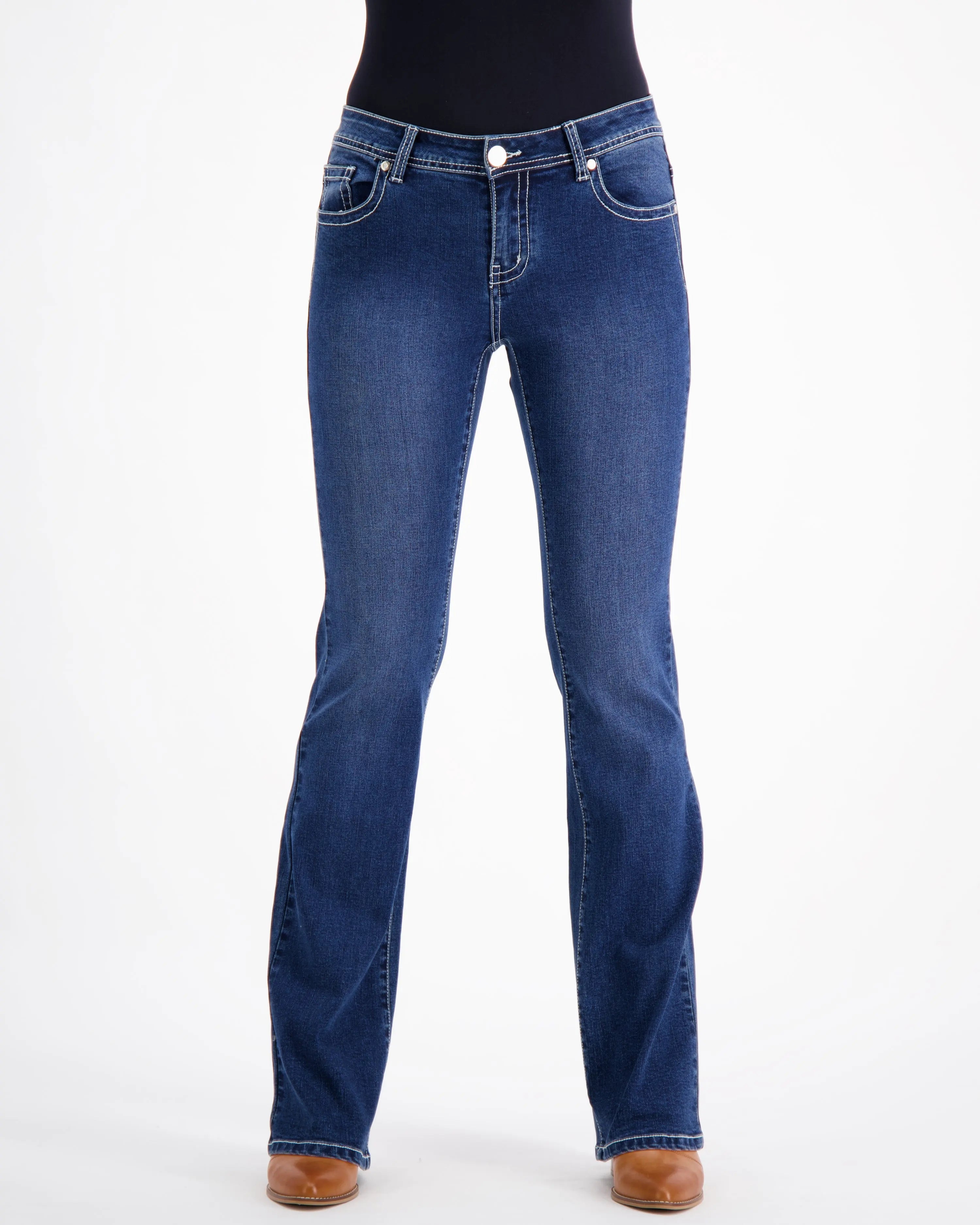 stretch denim jeans