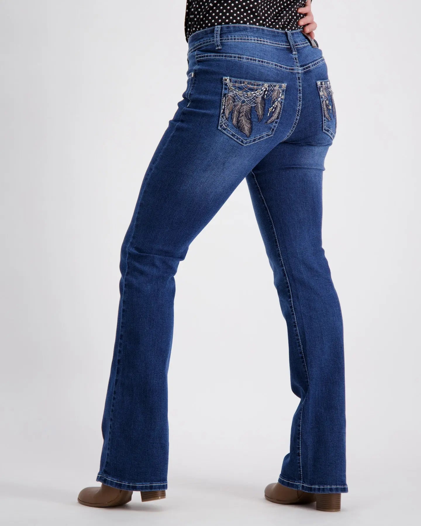 Dreamcatcher Boot-Cut Western Jeans Outback Supply Co