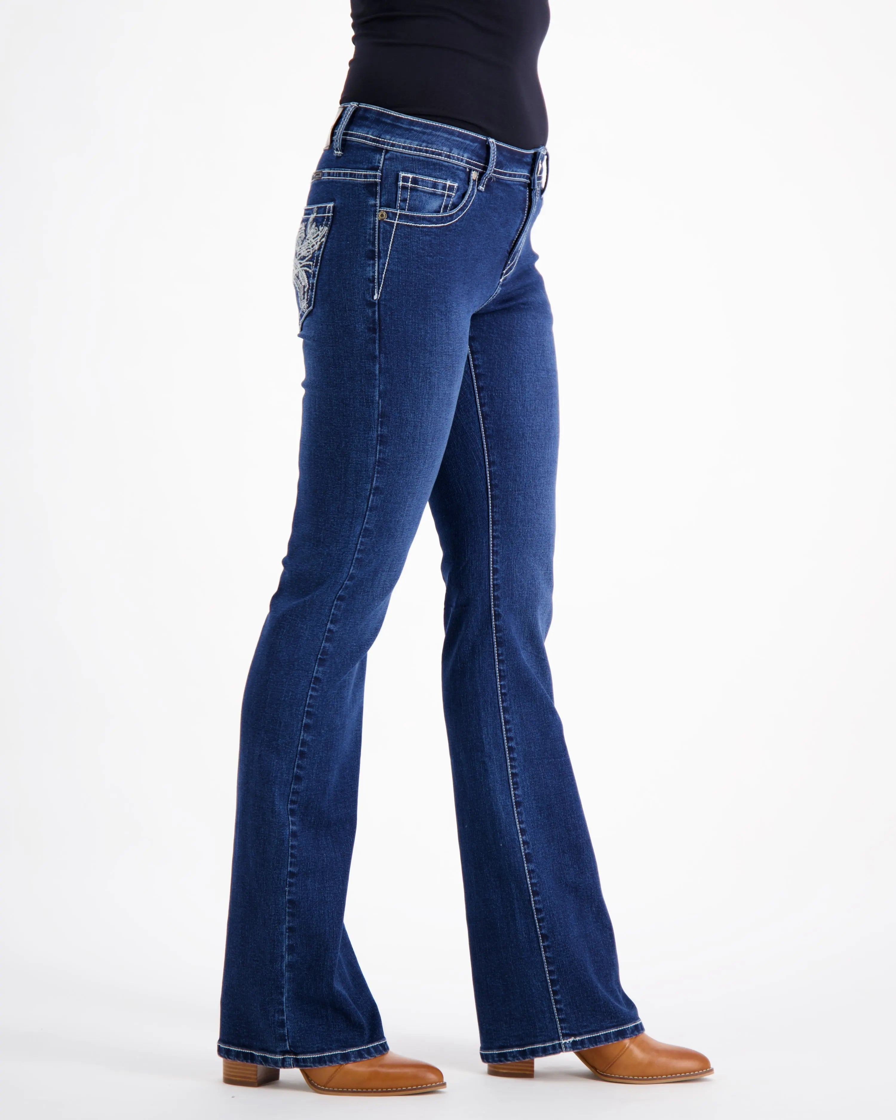 Stretch Denim Jeans | Ella Western Style Denim | Outback Supply Co