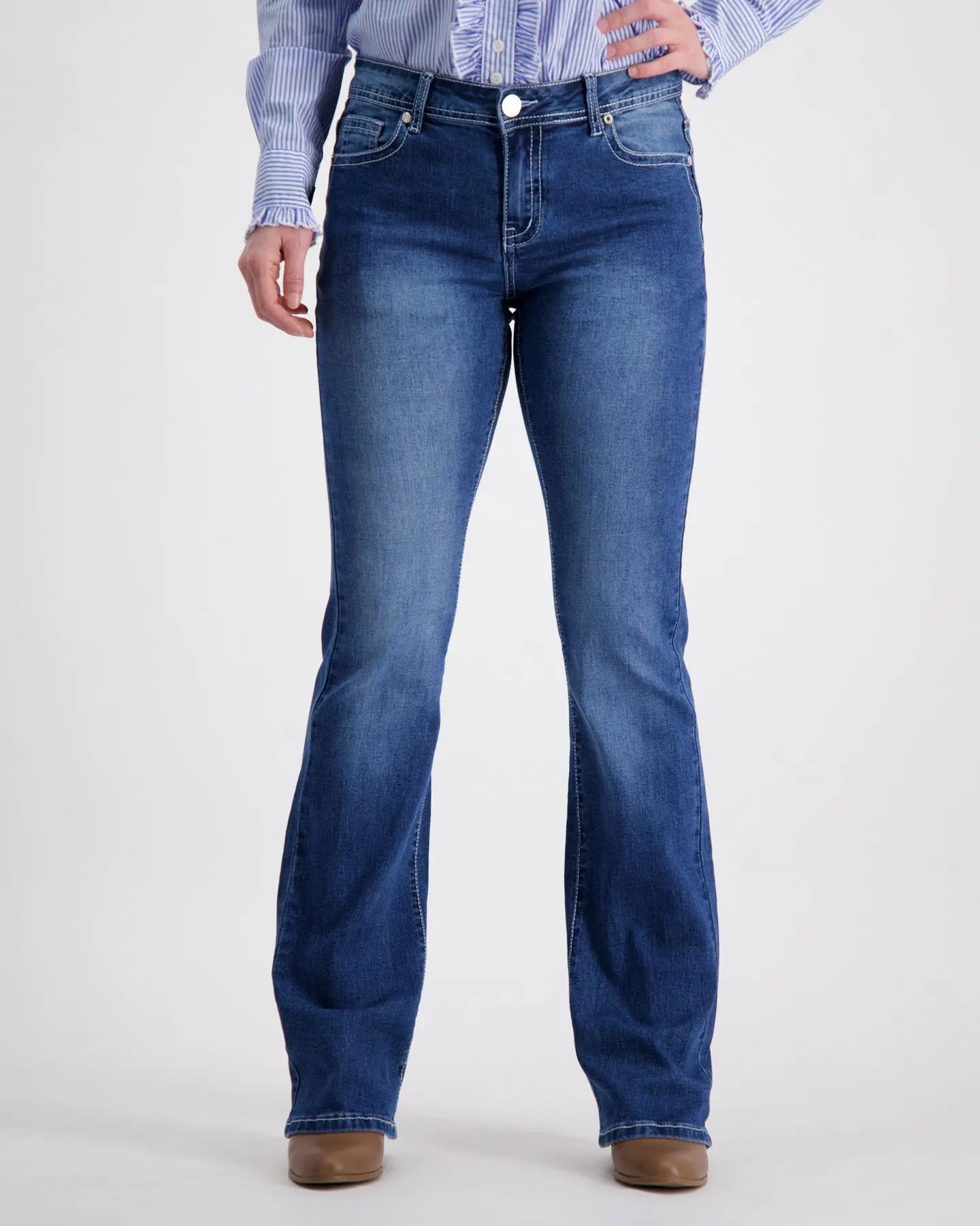 Faith Boot-Cut Dark Blue Riding Jeans Outback Supply Co