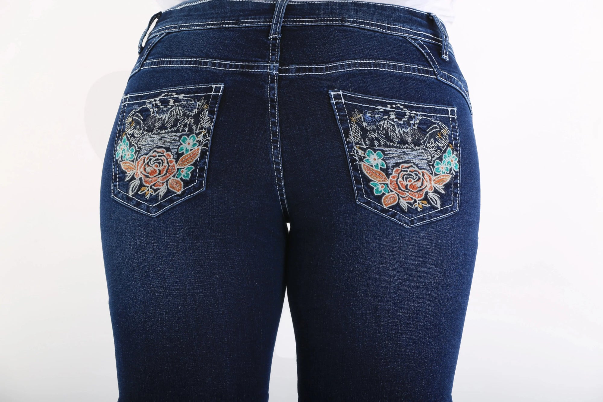 Stretch Denim Jeans Flora Western Style Outback Supply Co 2529