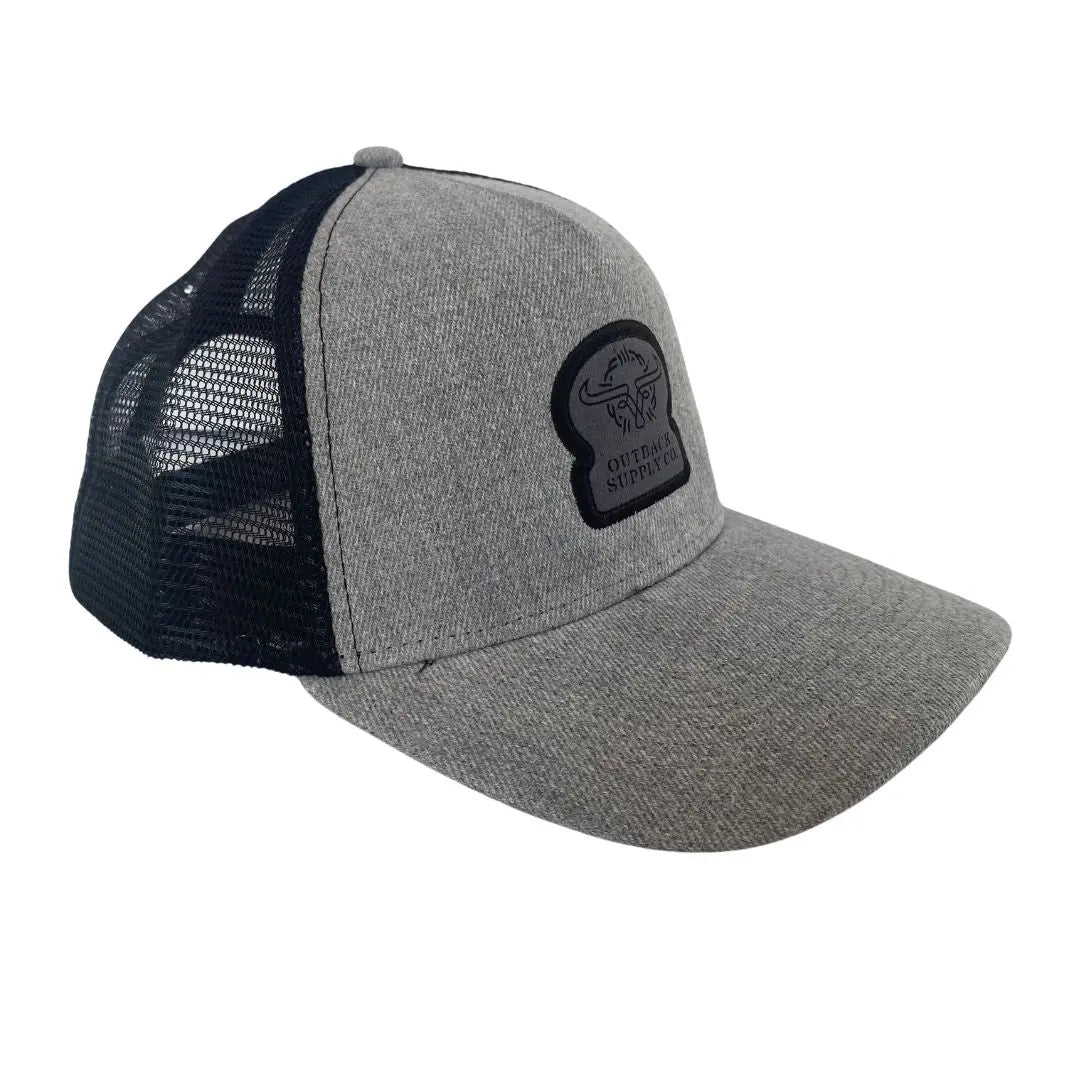 Grey Trucker Cap Outback Supply Co