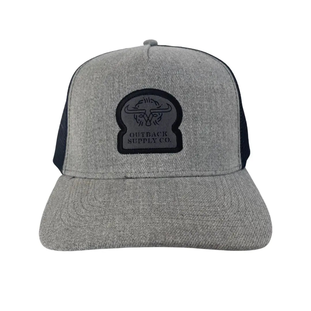 Grey Trucker Cap Outback Supply Co