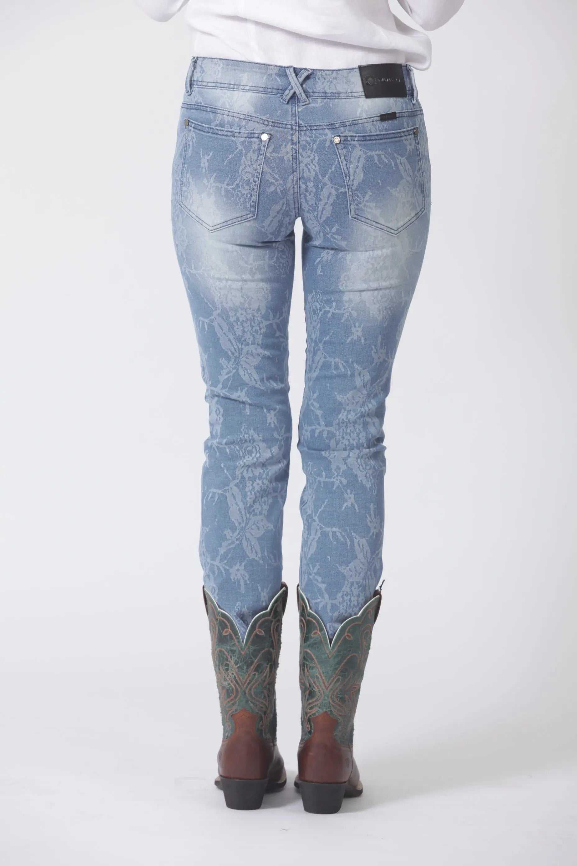 Lace Skinny Leg Jeans Outback Supply Co