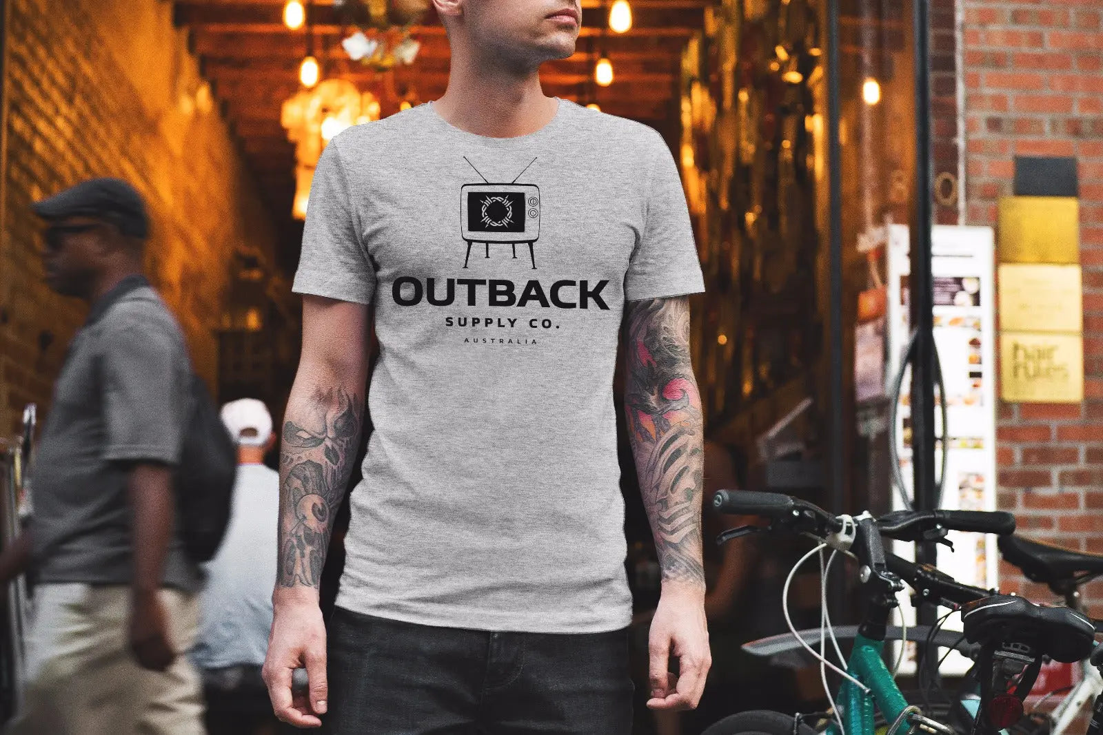 Outback TV T-Shirt - Grey Outback Supply Co