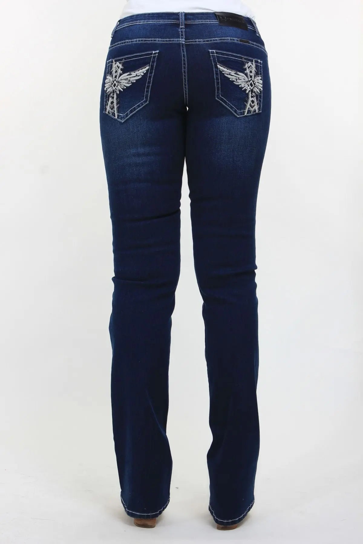 Pocket embellishments on Western Denim Jeans T P Bling Jean Outback Supply Co